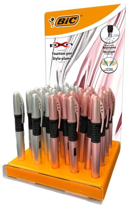 Vulpen Bic X chrome medium assorti | 36 stuks