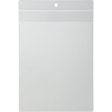 Insteekmap U-model Durable met ophangoog A5 transparant 10 stuks