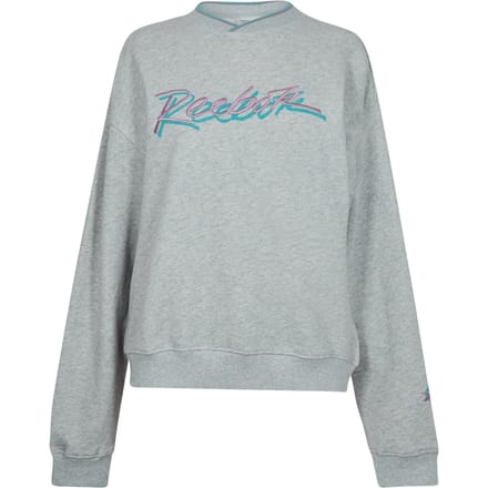 Reebok Dames/dames Gewas Sweatshirt (Lichtgrijze heide)