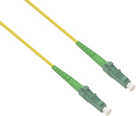 Helos 372007 InfiniBand en Glasvezelkabel 2 m LC LC/APC Groen, Geel
