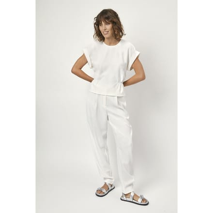 Dante6 Mimou Pants Milk White Größe: 42 | Straight Jeans Outlet | Damen | Weiß