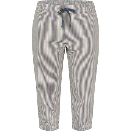 Damesbroek KAFFE Curve Nana Striped Capri