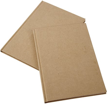 Notitieboek, A5, 60 gr, bruin, 1 stuk