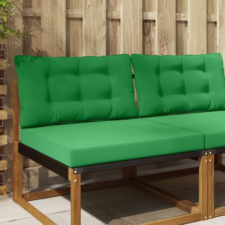 vidaXL - Buitenbankkussen - Polyester - Groen - 80 - x - 68,5 - cm