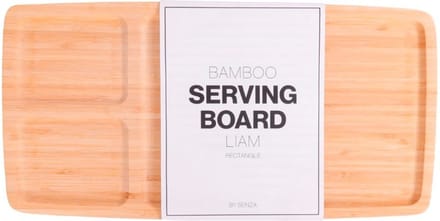 SENZA Serveerplank Liam - Bamboe Serveerplank - Rechthoek - 40x20 CM