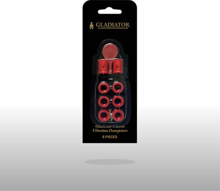 Gladiator Cheires Vibration Dampeners - trillingsdempers Padel - Rood (Shockout)
