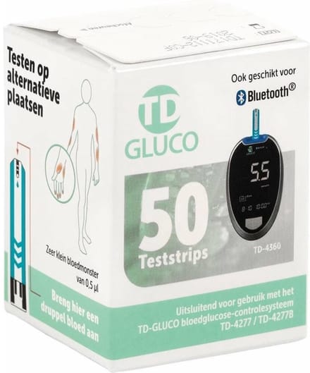 Ht One TD teststrips 50 stuks tht 202-04