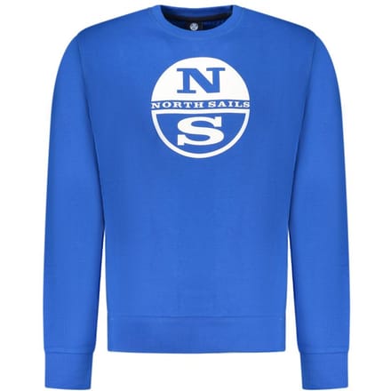 North Sails Blauw Katoenen Heren Sweatshirt