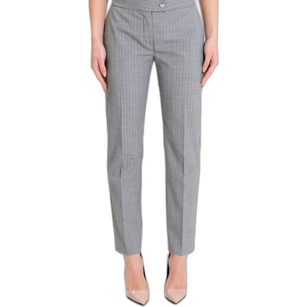 Grijze Gestreepte Broek Ri13510200145ro