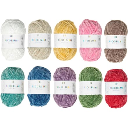 Rico Design Ricorumi Set "10er Nilli Nilli" - Rainbow