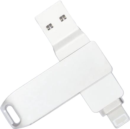 512 GB Telefoon Usb Roteren Usb 3.0 Flash Drive Geschikt Voor IPhone 512GB Met 2 In 1 USB-A Naar Bliksem Interface Usb3.0 Pendrive Geschikt Voor Iphone 11/12/13 /14 Ipad