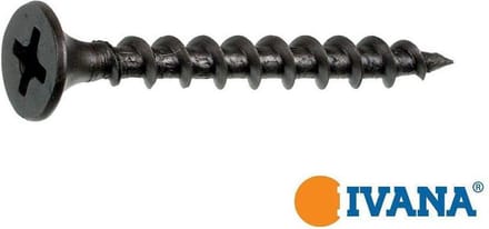 Ivana Gipsplaatschroef Gefosfateerd grof PH-2 3.9x45 - 1000 Stuks