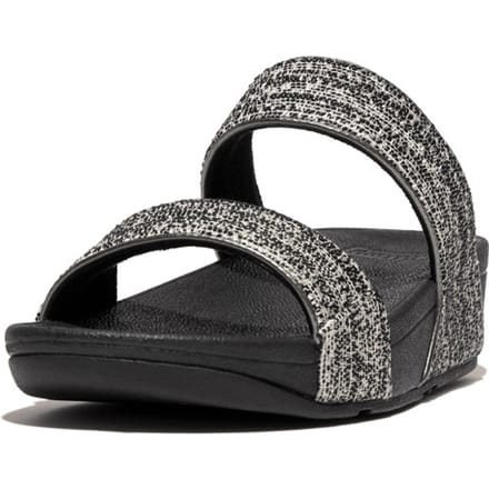 FitFlop Dames sandalen Lulu Shimmerweave Slides GO2