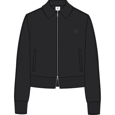 Dames sweatjack met vierkante biesjes Fila Avenes