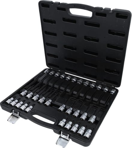 32-delige Bit Dopsleutelset voor Torx Schroeven - 1/2 Inch Aandrijving