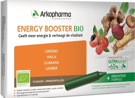 Arkopharma Bio Drinkampullen Energy Booster - 10 ampullen
