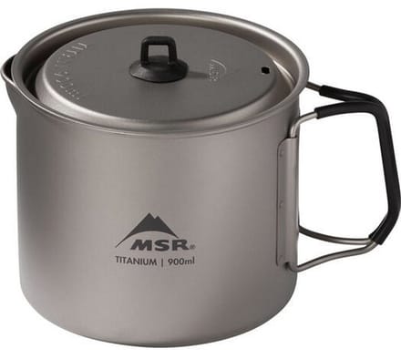 MSR Titan Kettle 900 ml Fluitketel Titanium 900ml