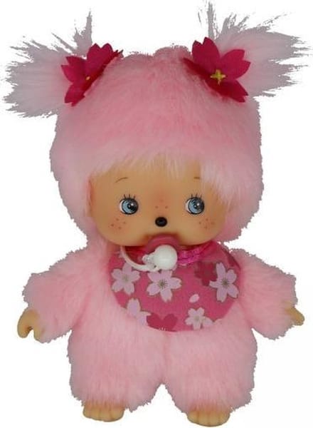 Monchhichi Bebichhichi Cherry Blossom - 16 cm