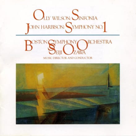 Olly Wilson, John Harbison, Boston Symphony Orchestra, Seiji Ozawa - Wilson: Sinfonia | Harbison: Symphony No. 1 (CD)