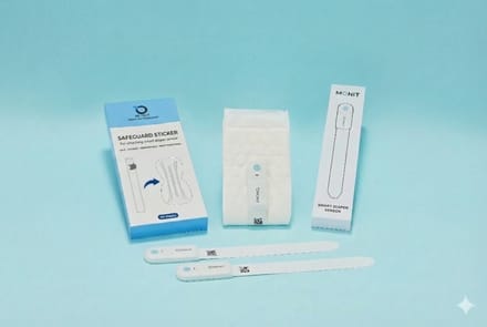 MONIT MECS Pro Vervangende Plakstrips voor Luiersensor - 600 Stuks - Medisch