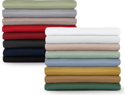 Blumtal Basic Bedlaken Microvezel - 180 x 275 cm - Grijs - hoeslaken zonder elastiek