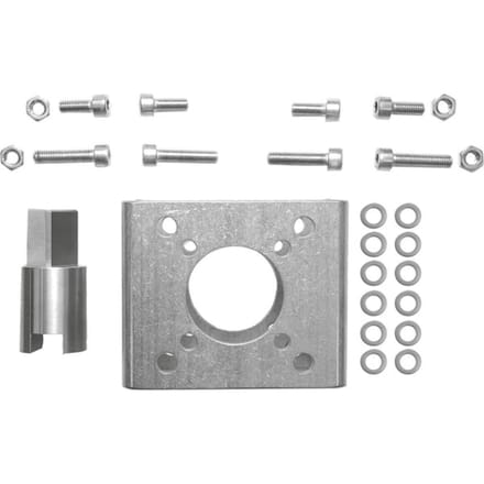 Montage-/adapterset vierkant 22X22 mm naar vierkant 14X14 mm
