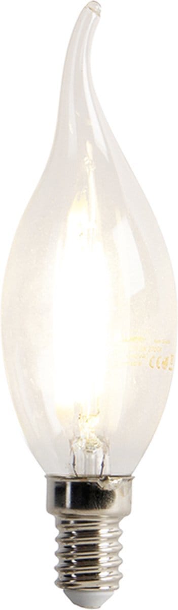 LUEDD E14 dimbare LED filament kaarslamp 3W 250 lm 2700K