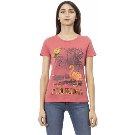 Trussardi Action Multicolor Katoenen Dames T-Shirt