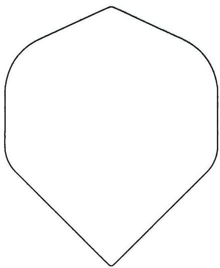 Bull's One00 - White Plain - Dart Flights