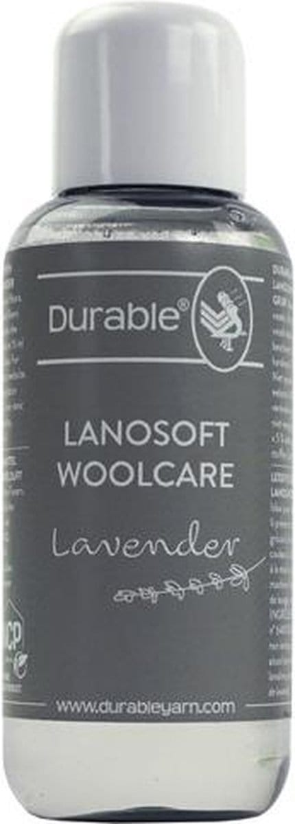Durable Lanosoft wolwasmiddel met Lanoline en biologische Lavendelgeur 100 ml