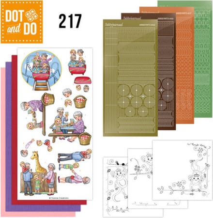 Dot and Do 217 - Yvonne Creations - A Funky Day Out - Zoo