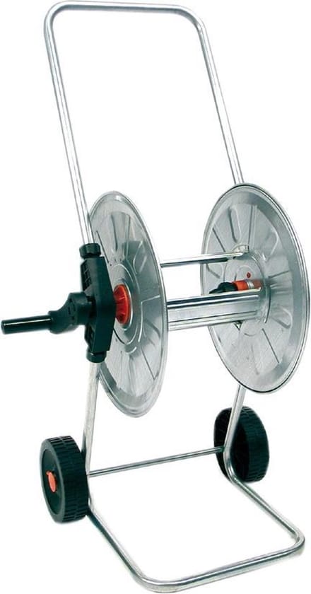 Talen Tools Volledig Verzinkte Haspel 30 Meter voor 1/2" en 25 Meter voor 5/8" Tuinslangen