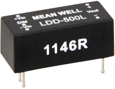 MEAN WELL LED-constantstroombron LDD-500L, 500 mA