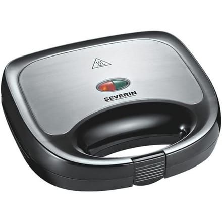 Severin SA 2969 - Tosti-apparaat - Antiaanbaklaag - Veilig in gebruik - Compact Design - 600W - RVS