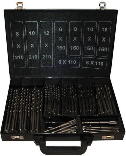 VDT SDS Borenset, 65 delig, in metalen koffer