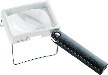 Handloep 3,5x Vergroting Rechthoekig Glas - Ideaal voor Lezen en Hobby