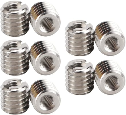 Dailygoods - 10 Stuks Zelftappende Draad Insert voor Draadreparatie