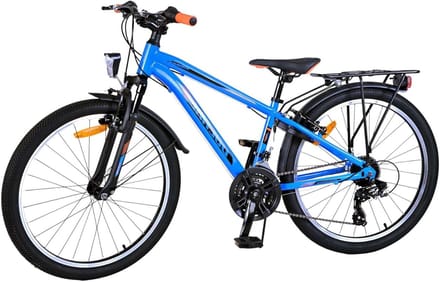 Kinderfiets - Jongensfiets - Buiten Fietsen - Twee Handremmen - 24 Inch - Blauw
