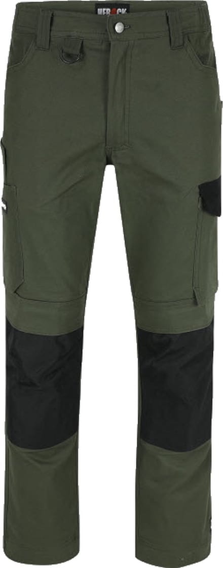 Herock Dero werkbroeken Additional (2101) - Khaki | Zwart - 38