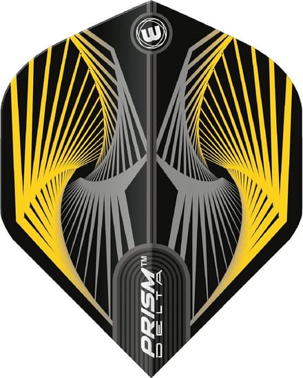 Dart Flights Set Geel Grijs - 3 Stuks Professionele Kwaliteit