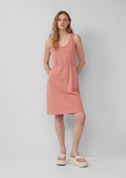 Korte jersey jurk voor dames QS