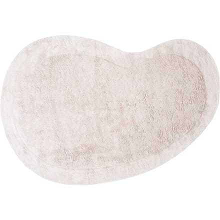 Badmat Bodi - Natural 60 x 80 cm - Zachte Katoenen Badmat met Antislip