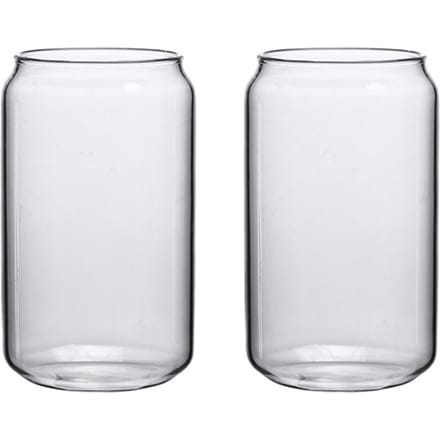 Creatief Glas in Vorm van Colablik Sap Melk Vruchtenthee Glas Bierglas Waterglas Koud Drankglas gray