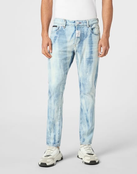 Denim Skinny Fit Trousers