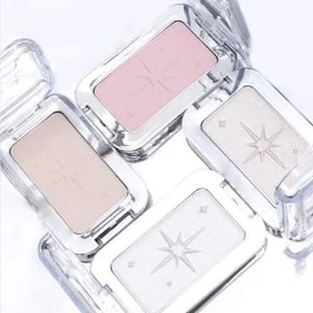 biya  - Starlight Matte And Pearlescent Highlighter - 3 Types 202# Silver - 6.5g