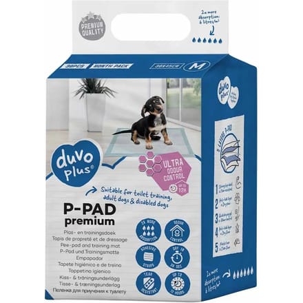 Duvo+ P-Pad Premium Geur Controle 30 Stuks M - 30x45cm