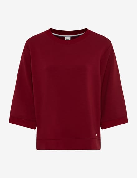 Brax Dames Shirt  Style BERTA M wine red, donkerrood, maat 38