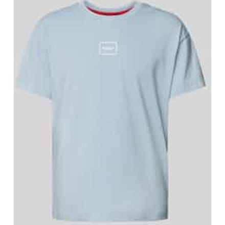 T-shirt met labelprint