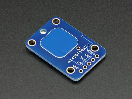 Standalone Toggle Capacitive Touch Sensor Breakout - AT42QT1012 Adafruit 1375