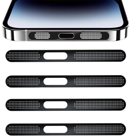 Dailygoods - Stofbeschermingsstickers voor Telefoonaansluitingen - 4 Stuks